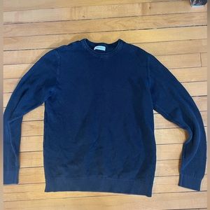 Cool jack&jones knitted sweatshirt dark blue